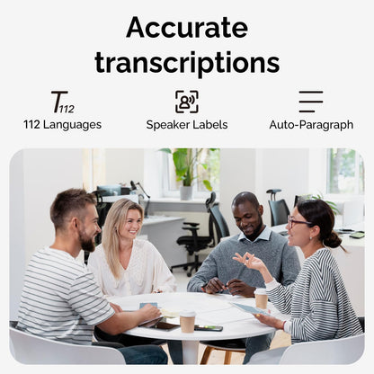 AI Voice Recorder, PLAUD Note Voice Recorder w/Case, App Control, Transcribe & Summarize with AI Technology, Support 112 Languages, 64GB Memory, Audio Recorder for Lectures, Meetings, Calls, Black